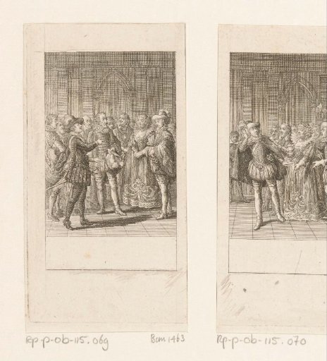 Henry of Navarre opposite Charles IX