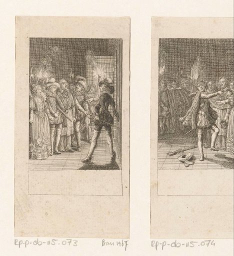 Henry of Navarre insults Catherine de' Medici