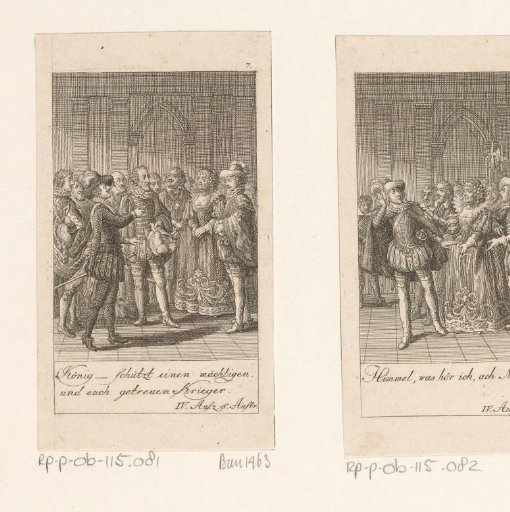 Henry of Navarre opposite Charles IX