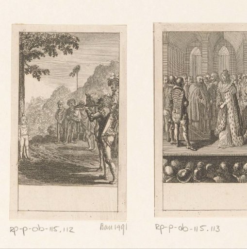 William Tell shoots the apple from Walter's head