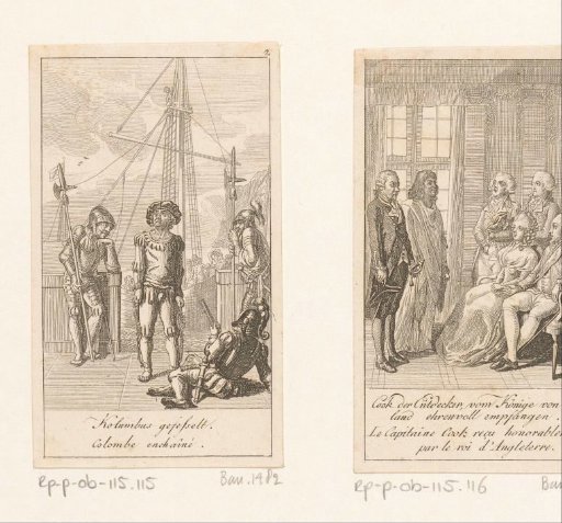 Columbus sets foot on the American continent