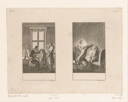 Two satirical scenes from the Taschenbuch für Aufklärer und Nichtaufklärer