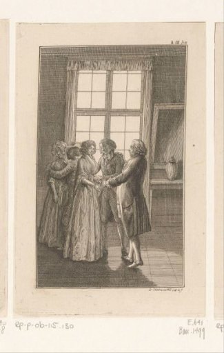 Leander betroths himself to Agnete