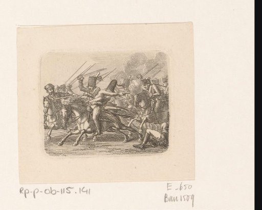 Cossacks, Hussars and Cuirassiers in combat
