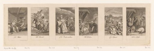Six scenes from the Dance of Death