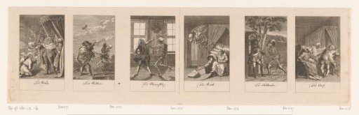 Six scenes from the Dance of Death