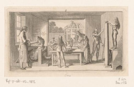 Lesson in the turner's workshop
