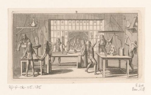 Lesson in the natural philosopher's workshop
