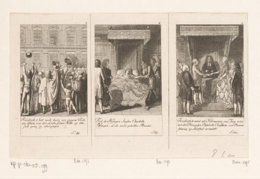 Three scenes from Brandenburg history