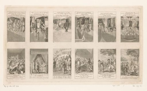 Twelve scenes from the Middle and Modern History