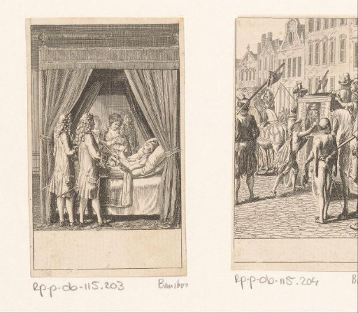 Peter the Great designates Catherine on his deathbed as his successor
