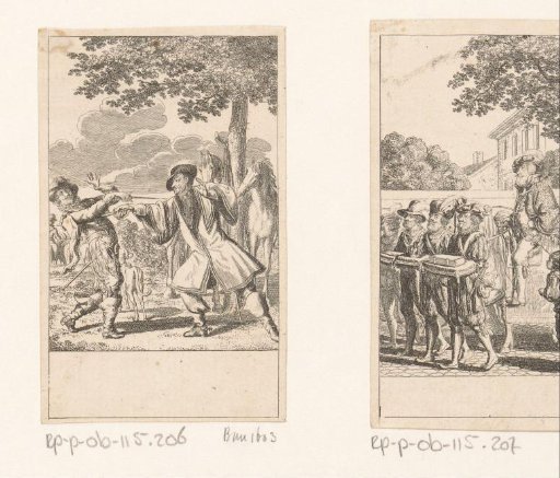 Duel between Ulrich of Württemberg and Hans of Hutten