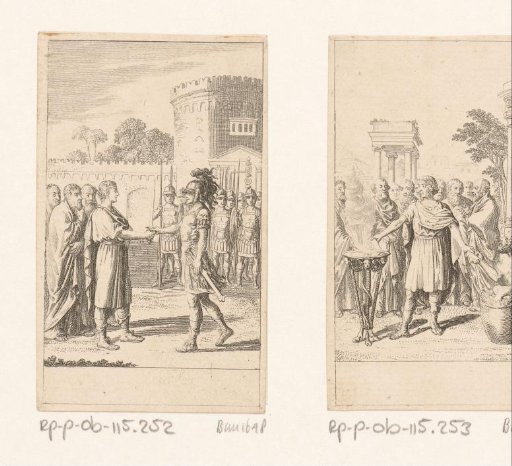 Marcus Aurelius Handing Over the Sword