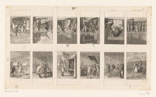 Twelve scenes from Brandenburg history