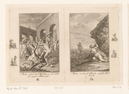 Two Scenes from the Life of Theseus