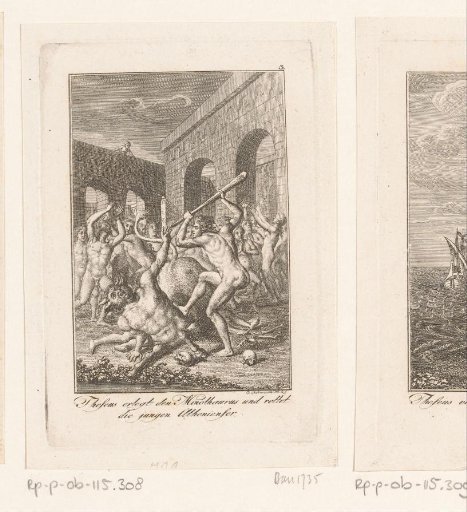Theseus Defeats the Minotaur