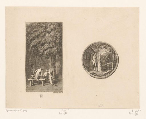 Two Scenes from Clara by Jean de La Fontaine