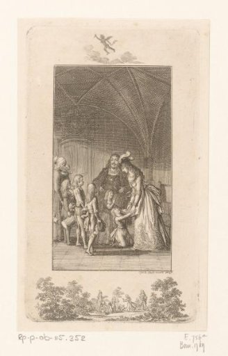Francesco Introduces His Children to Lucretia
