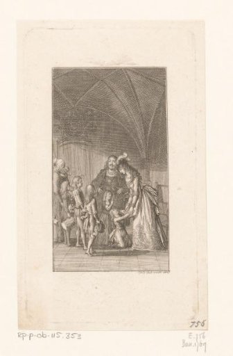 Francesco Introduces His Children to Lucretia