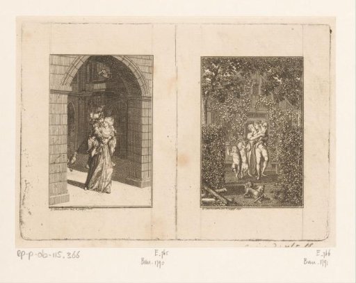 Two Scenes from the Stories of Wilhelm Gottlieb Becker