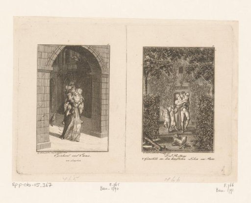 Two Scenes from the Stories of Wilhelm Gottlieb Becker