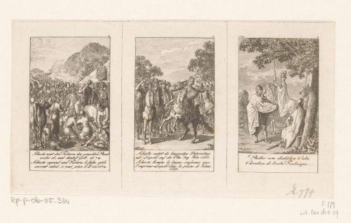 Three scenes from the history of Poland