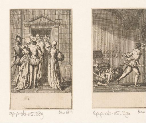 Judith admitted to the convent in Tours