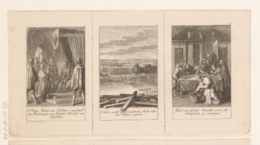 Three scenes from the older and middle history