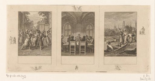 Three scenes from the history of Poland