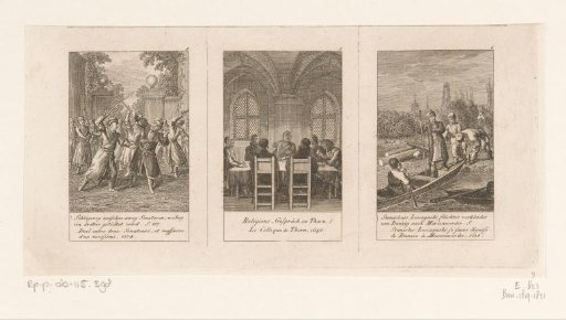 Three scenes from the history of Poland