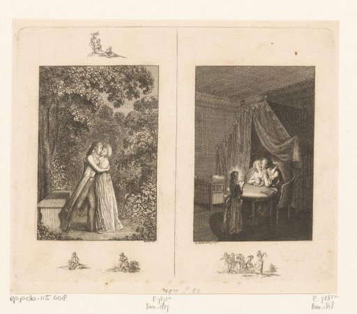 Two scenes on forms of love