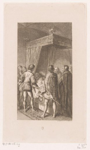 Otto II of Bavaria on his Deathbed