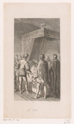 Otto II of Bavaria on his Deathbed