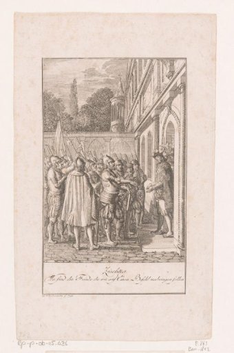 Jan Zizka with his army before the King