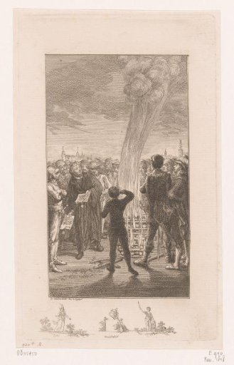 Luther Burning the Papal Bull