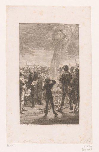 Luther Burning the Papal Bull