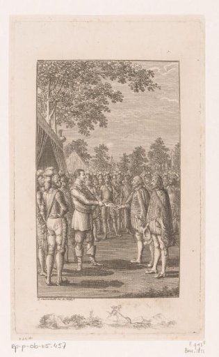 Ferdinand II Receives the Document from Albrecht von Wallenstein