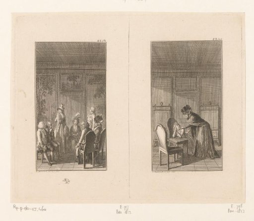 Two Scenes from Clarissa by Samuel Richardson