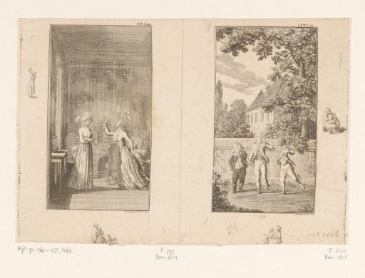 Two Scenes from Clarissa by Samuel Richardson