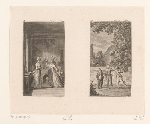 Two Scenes from Clarissa by Samuel Richardson