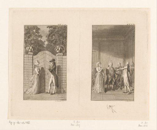 Two Scenes from Clarissa by Samuel Richardson