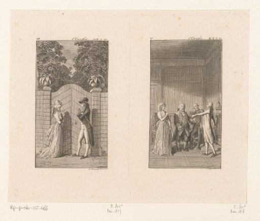 Two Scenes from Clarissa by Samuel Richardson