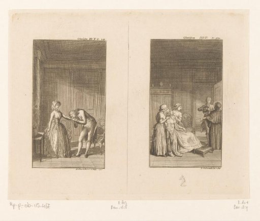 Two Scenes from Clarissa by Samuel Richardson