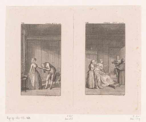Two Scenes from Clarissa by Samuel Richardson