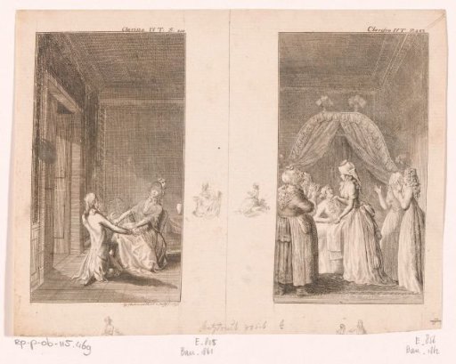 Two Scenes from Clarissa by Samuel Richardson