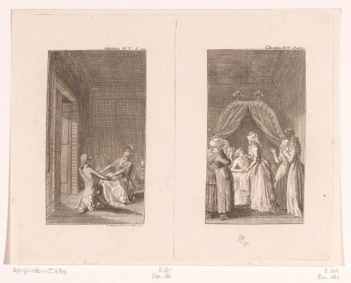 Two Scenes from Clarissa by Samuel Richardson