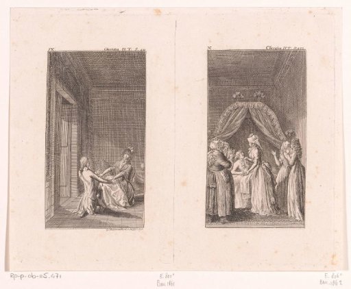 Two Scenes from Clarissa by Samuel Richardson