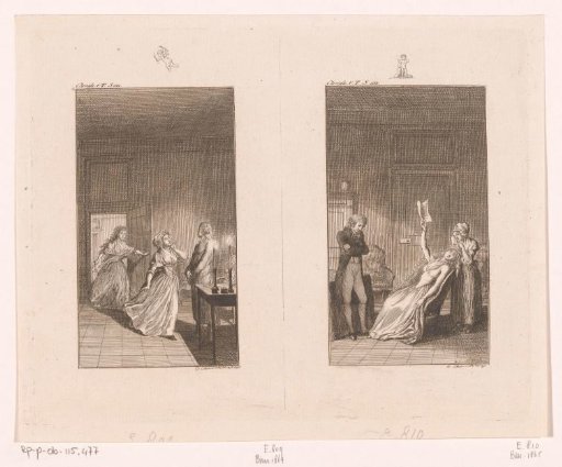 Two Scenes from Clarissa by Samuel Richardson