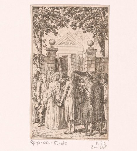 Clarissa Arrested upon Leaving the Church