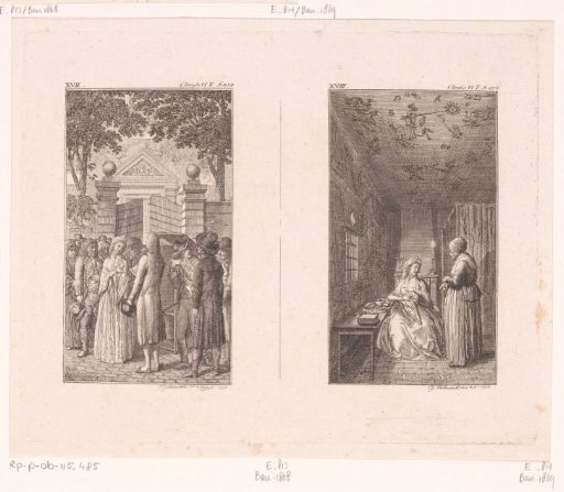Two Scenes from Clarissa by Samuel Richardson
